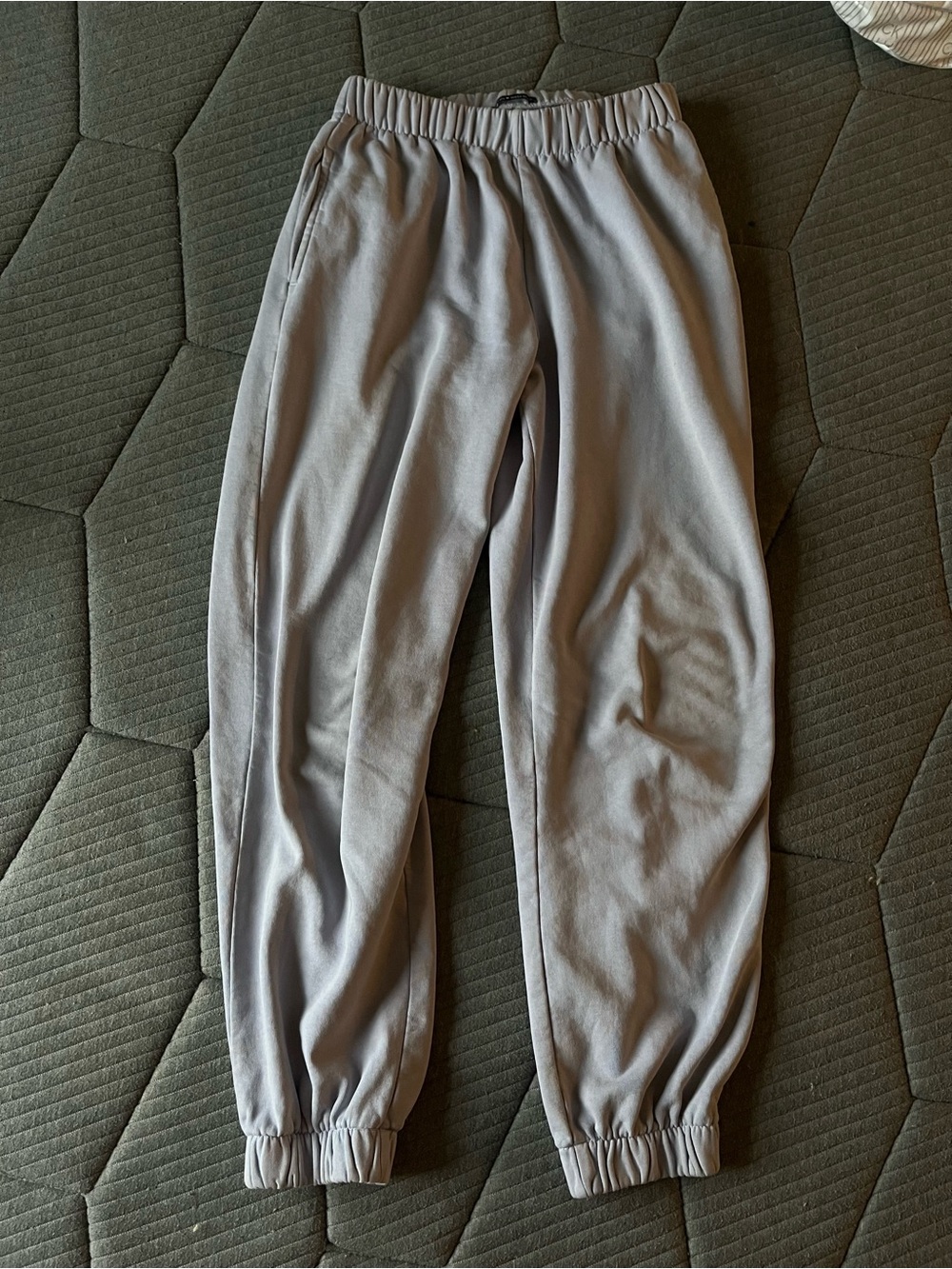 Brandy Melville Lilac/lavender Elastic-Waist Joggers